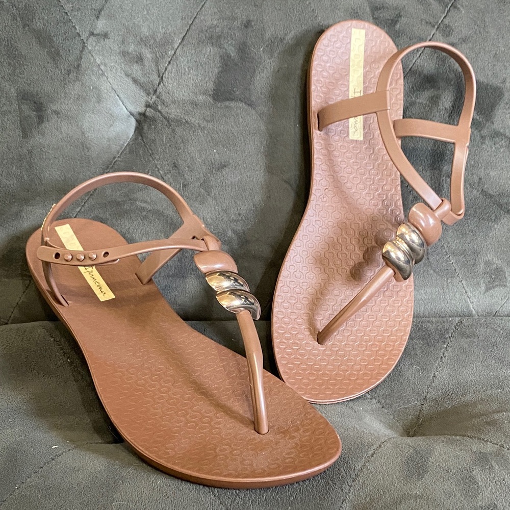 Ipanema Class Blown Up Brown Sandals